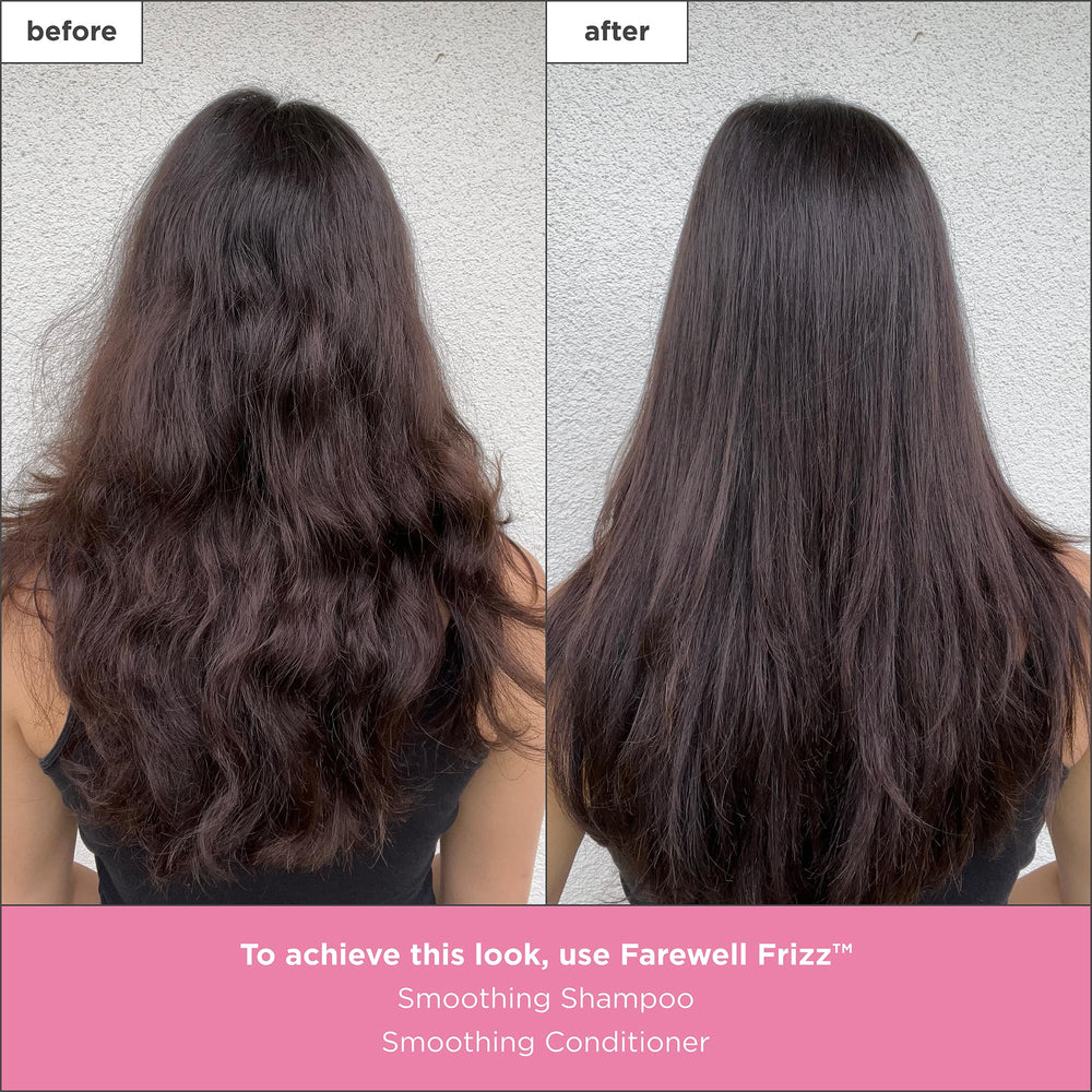 Briogeo Farewell Frizz Shampoing après lavage, cheveux doux et brillants.