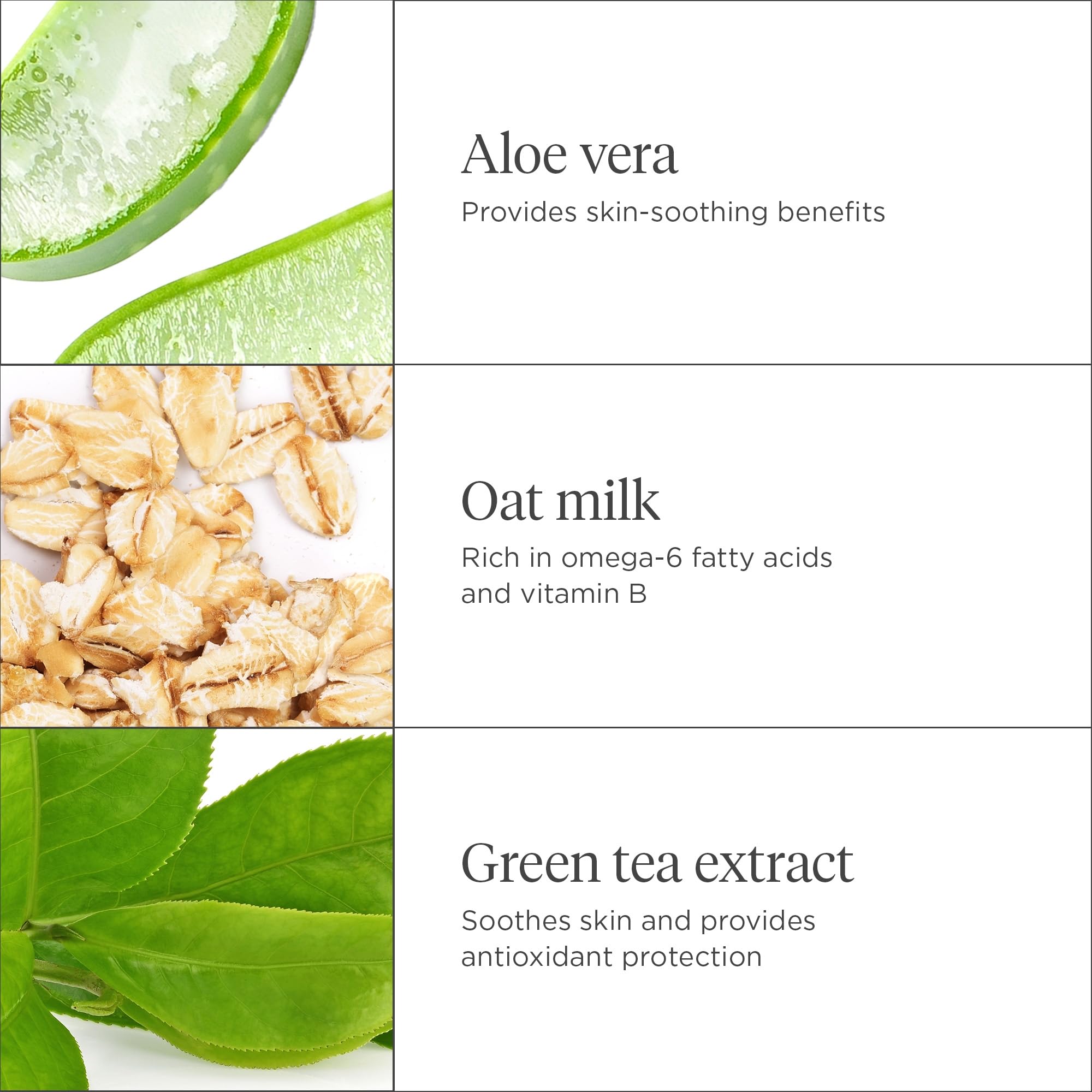 Hypoallergenique Briogeo sans parfum, testé dermatologiquement, pour peaux sensibles