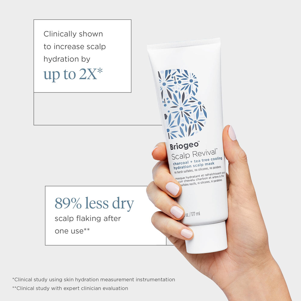 Briogeo Scalp Revival tubo de 6 oz para uso semanal