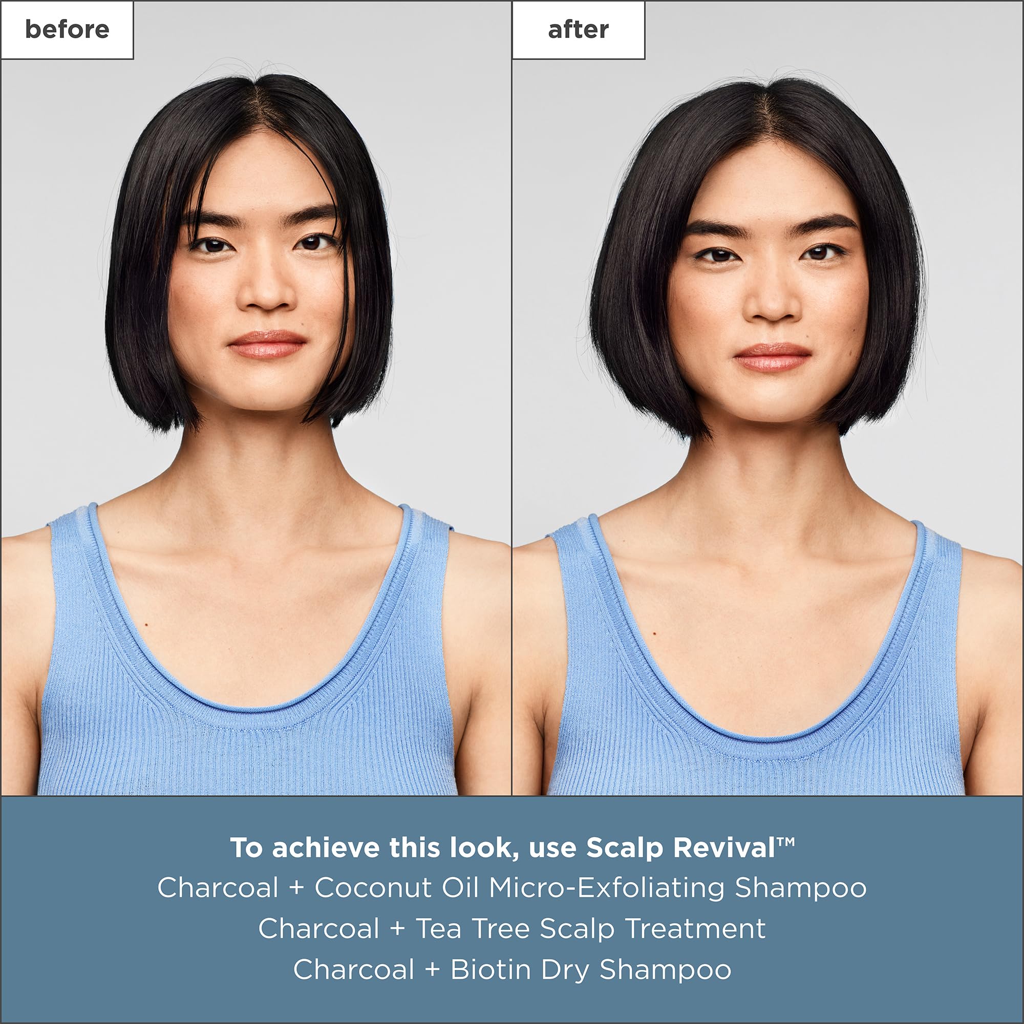 Briogeo Scalp Revival da volumen y frescura entre lavados.