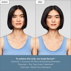Briogeo Scalp Revival da volumen y frescura entre lavados.
