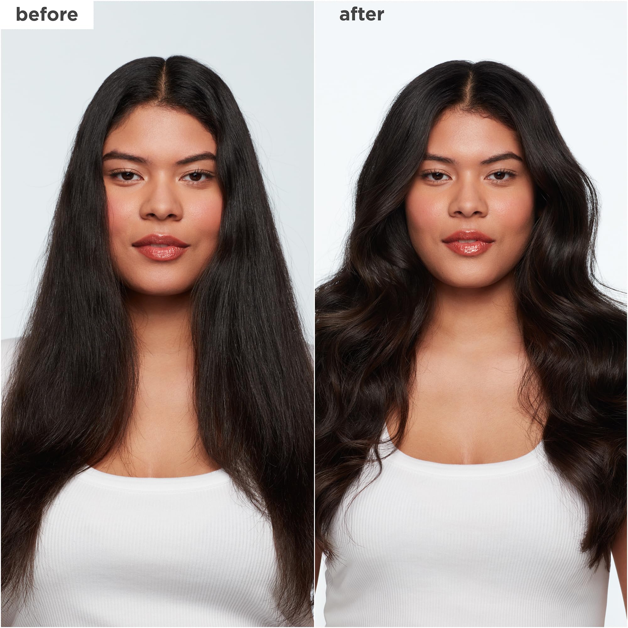 Briogeo Style + Treat Yuzu + Plum, espuma anti-frizz para rizos definidos.