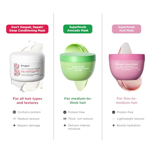 Briogeo Superfoods Avocado Kiwi sin silicona deja cabello ligero y suave