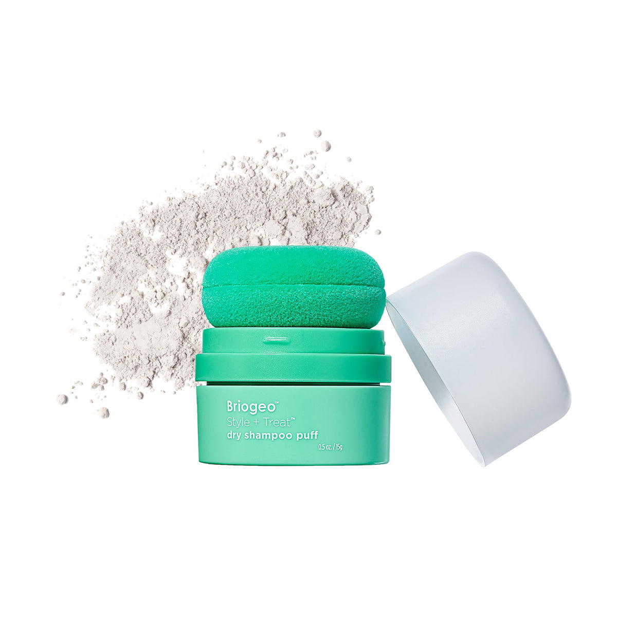 Briogeo Tratamiento Estilo Champú Seco Puff con aplicador para retoques limpios