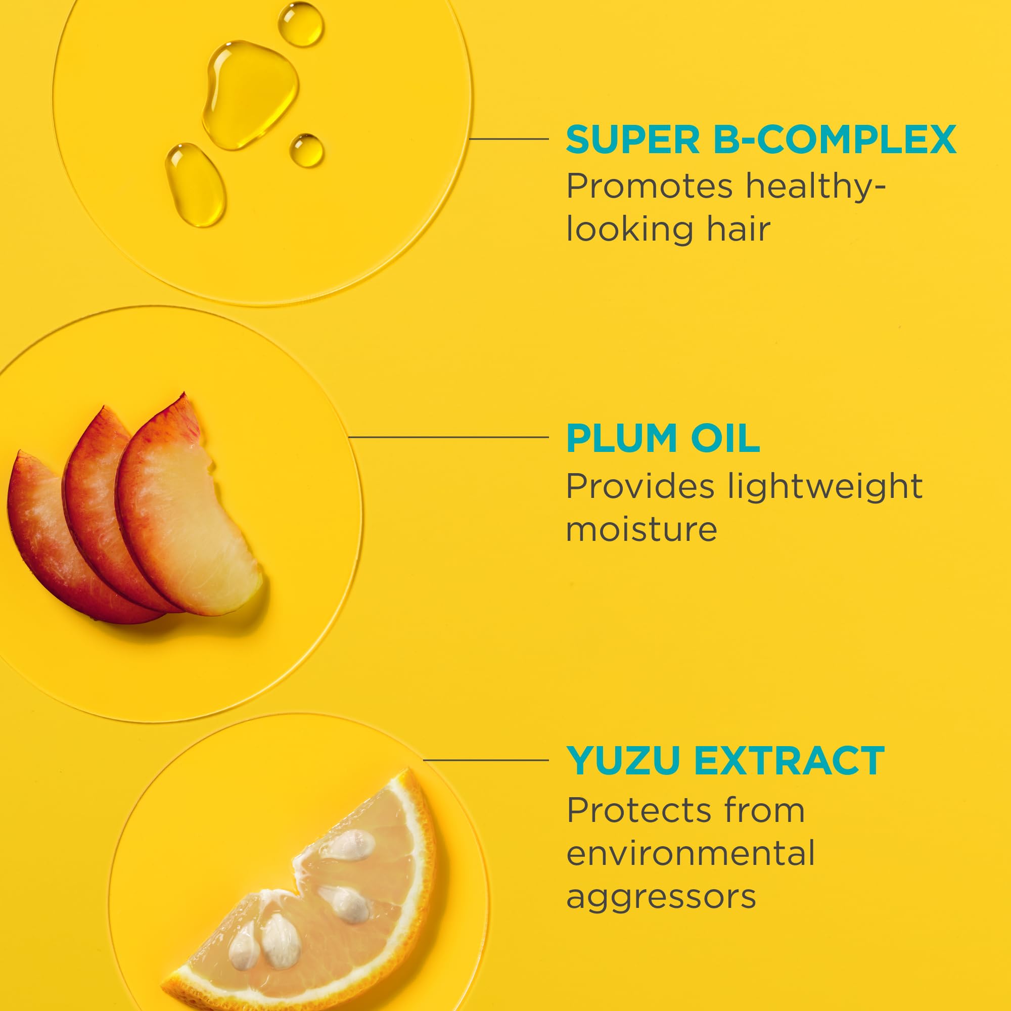 Ingredient focus on Briogeo yuzu extract and plum oil.