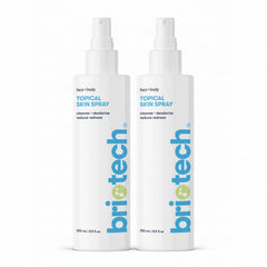 Briotech atomizador cutis en primer plano para piel sensible.