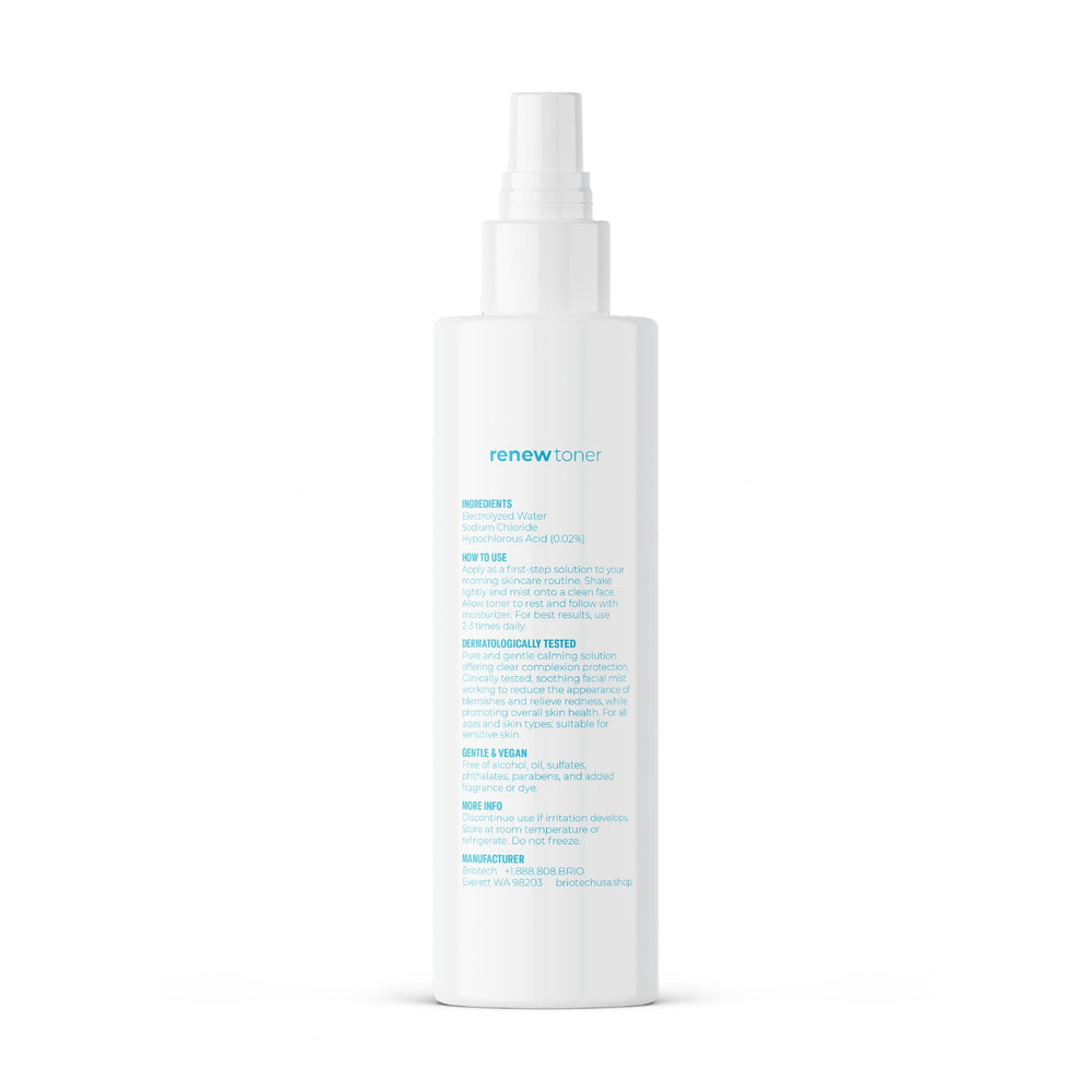 BRIOTECH Renew Toner envase sostenible y vegano