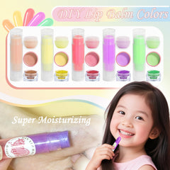 BRIPATI kit brico-balsamo-labial-brillo-purpurina: polvo brillante para acabado luminoso