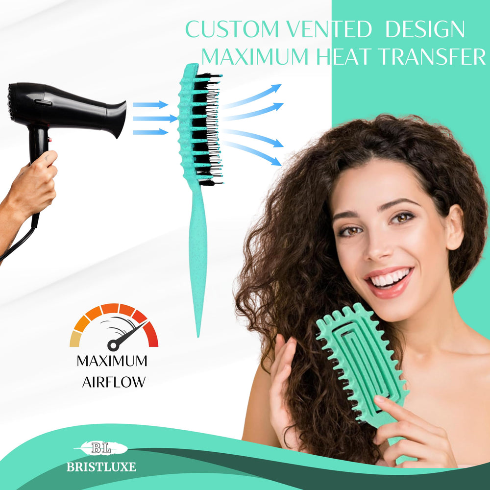 Bristluxe control del rizo para rizos más definidos.