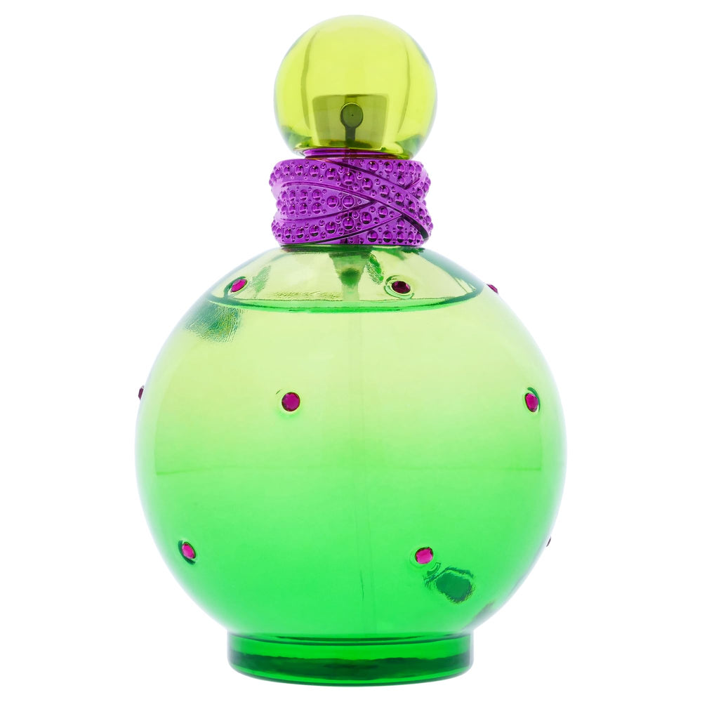 Britney Spears Jungle Fantasy, etiqueta verde, nota refrescante para la primavera.
