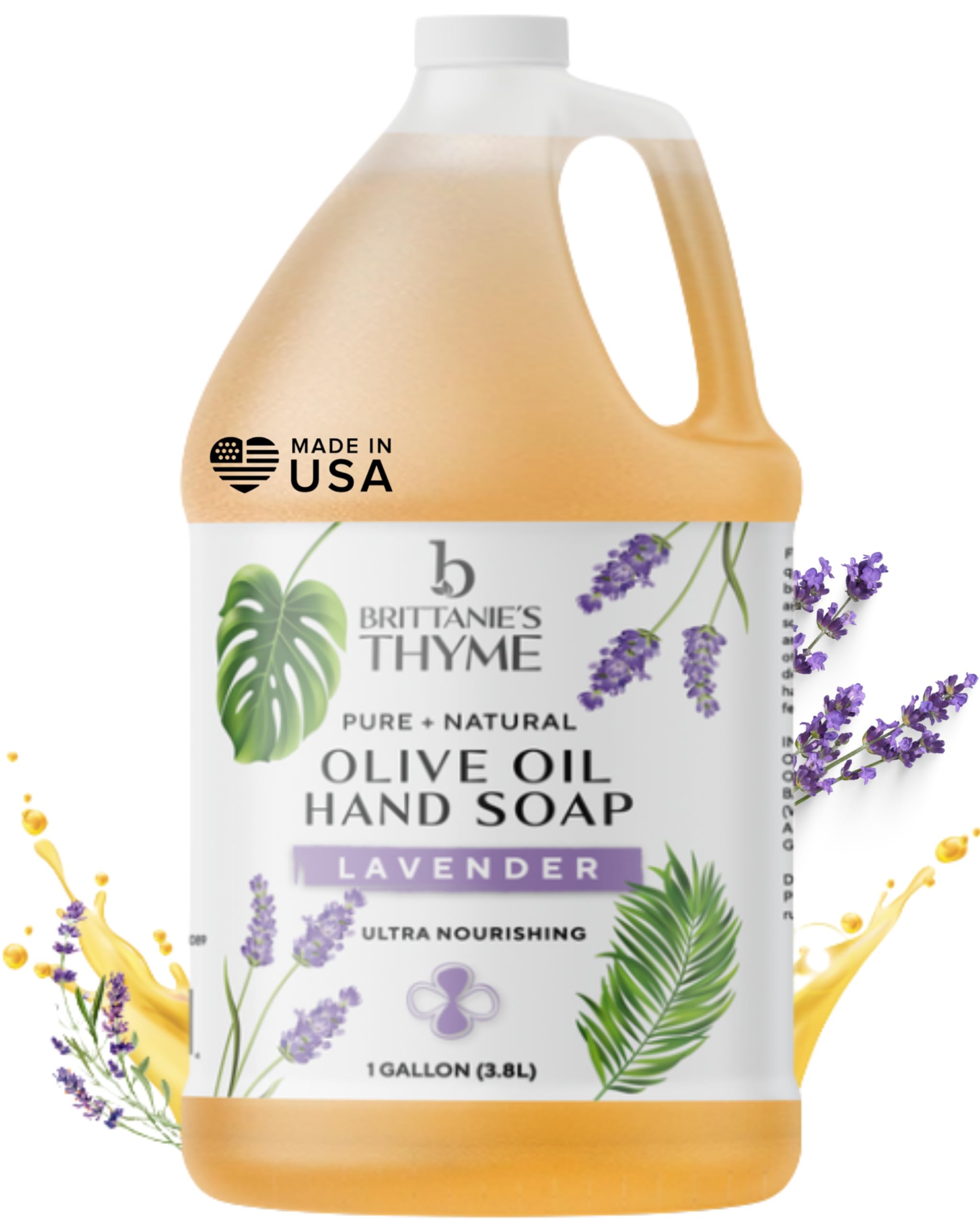 Brittanie's Thyme Lavande – bouteille remplissage, pratique et économique.