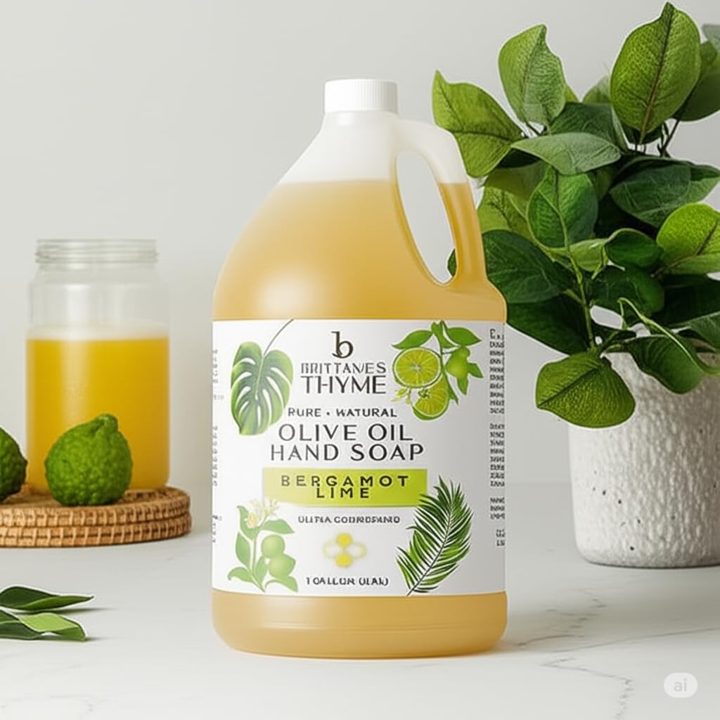 Brittanie's Thyme - Savon vaisselle naturel, nettoyage efficace sans effort.