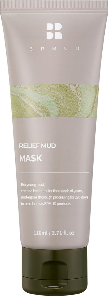 BRMUD Mascarilla de Lodo Purificante para rostro y cuerpo, limpieza profunda.