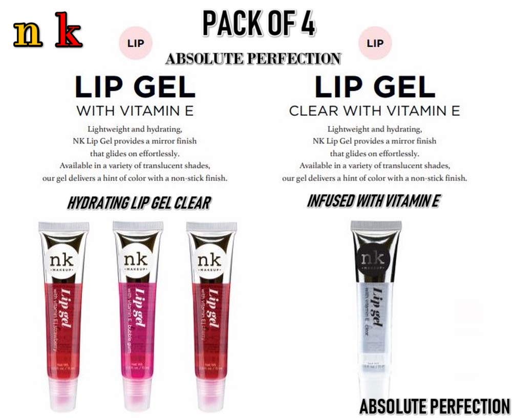 Nicka K gel labial textura hidratante, sensación ligera para labios.