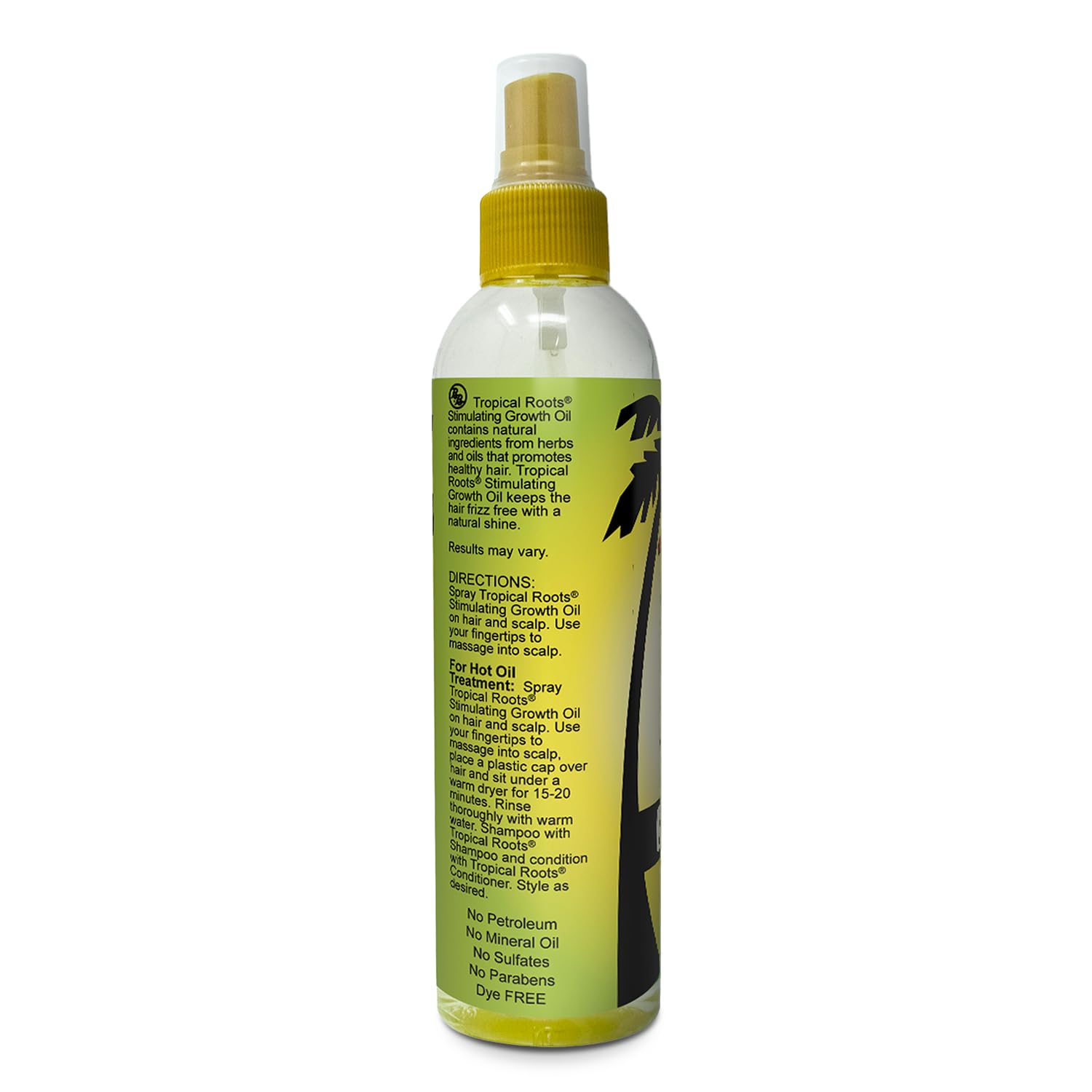 Bronner Bros Aceite Crecimiento Tropical Rutina diaria de cuidado capilar