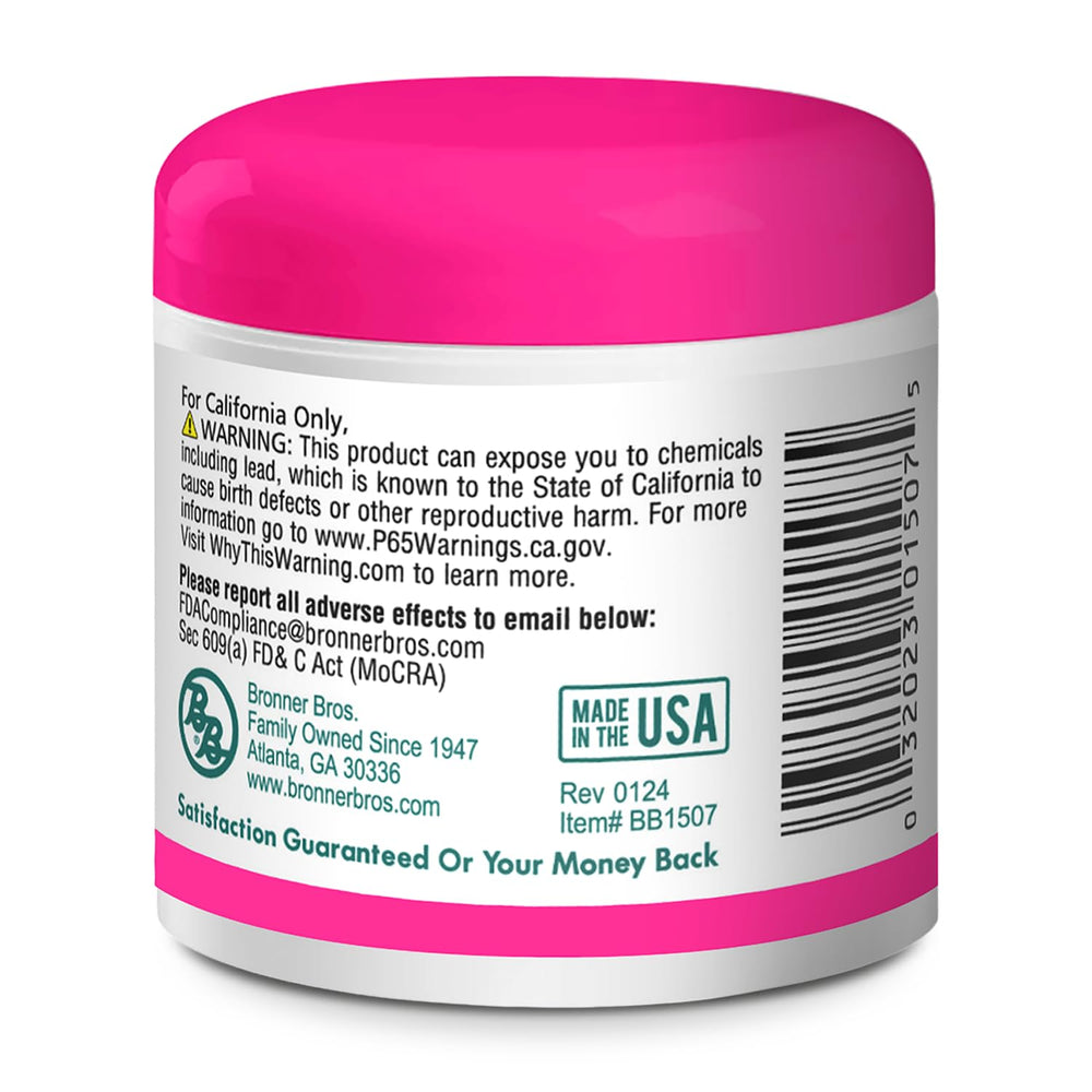 Bronner Bros BB Pine Tar Super Gro, mejora la manejabilidad del cabello tras cada uso.
