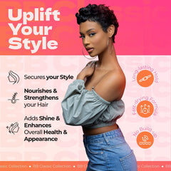 Bronner Bros Pump It Up, acabado-brillante, aporta brillo suave sin apelmazar.