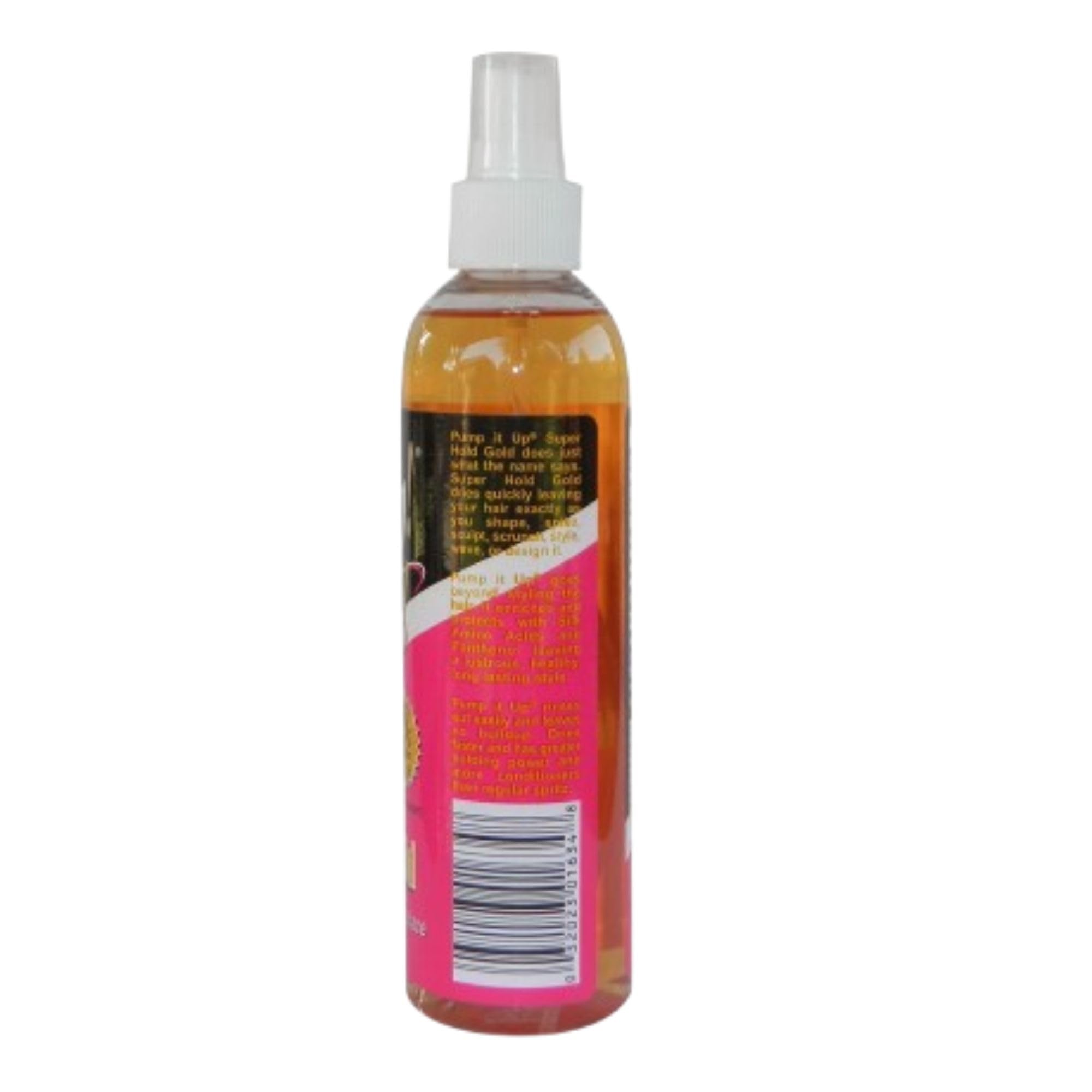 Bronner Bros Pump It Up, etiqueta-oro, packaging premium que invita a probar.