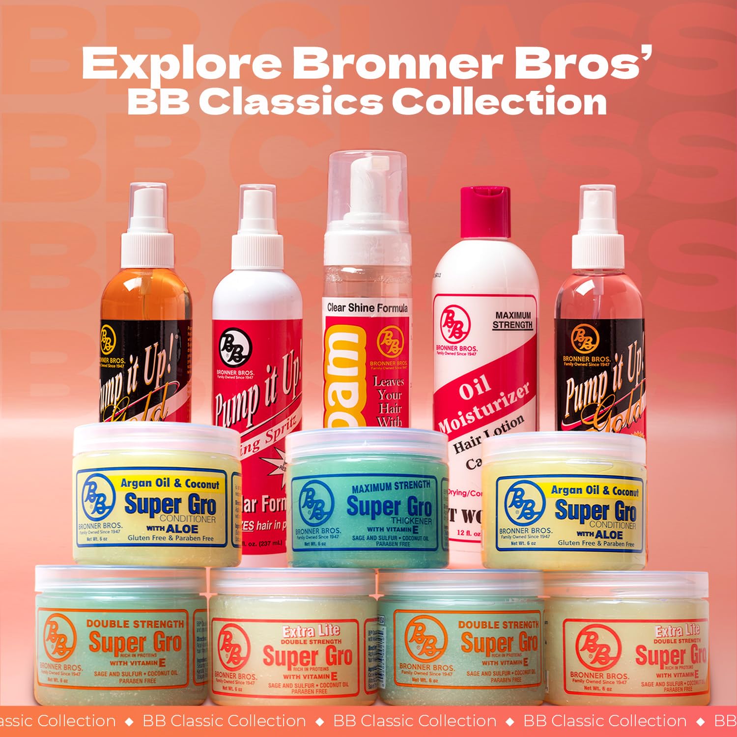 Bronner Bros Super Gro suavidad que se siente al tacto.