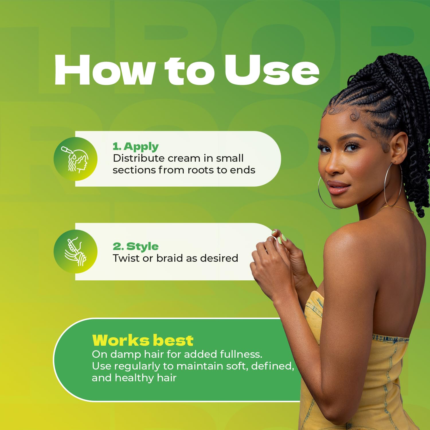 Crema contiene piña y guayaba en Bronner Bros Tropical Roots Twist
