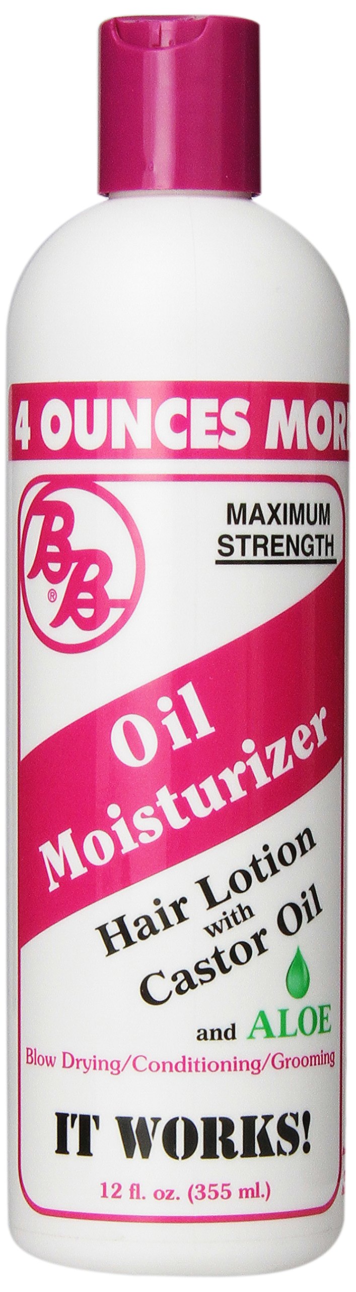 Bronner Bros BB Oil Moisturizer para aplicación ligera mejora la manejabilidad