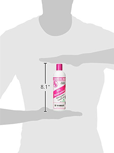 Bronner Bros BB Oil Moisturizer ofrece nutrición profunda para cabello suave
