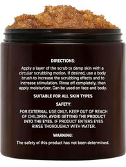 Brooklyn Botany exfoliante de azúcar moreno para cuerpo, exfolia suavemente y nutre.
