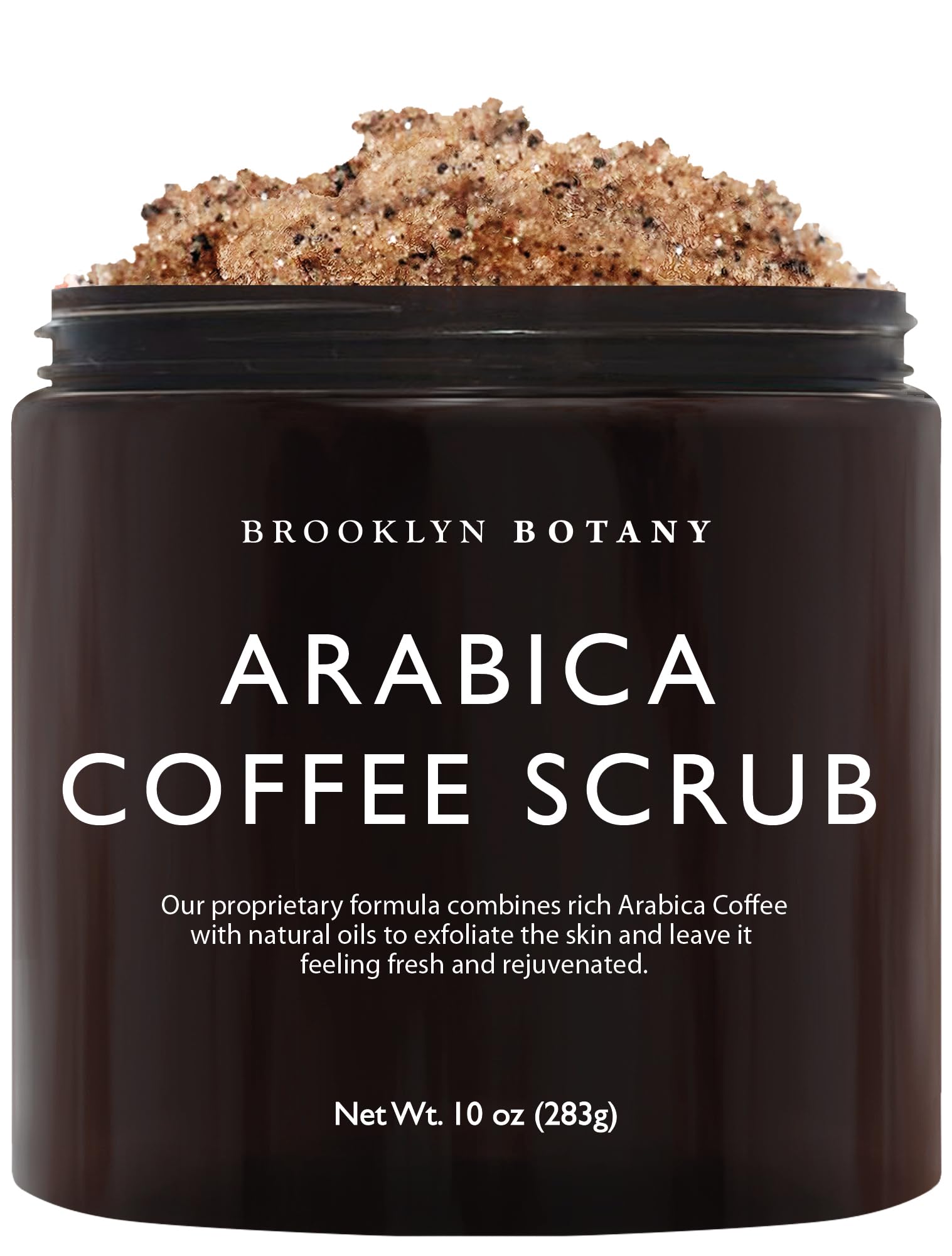 Brooklyn Botany Exfoliante cafe cuerpo: exfolia suavemente para piel suave.