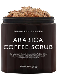 Brooklyn Botany Exfoliante cafe cuerpo: exfolia suavemente para piel suave.