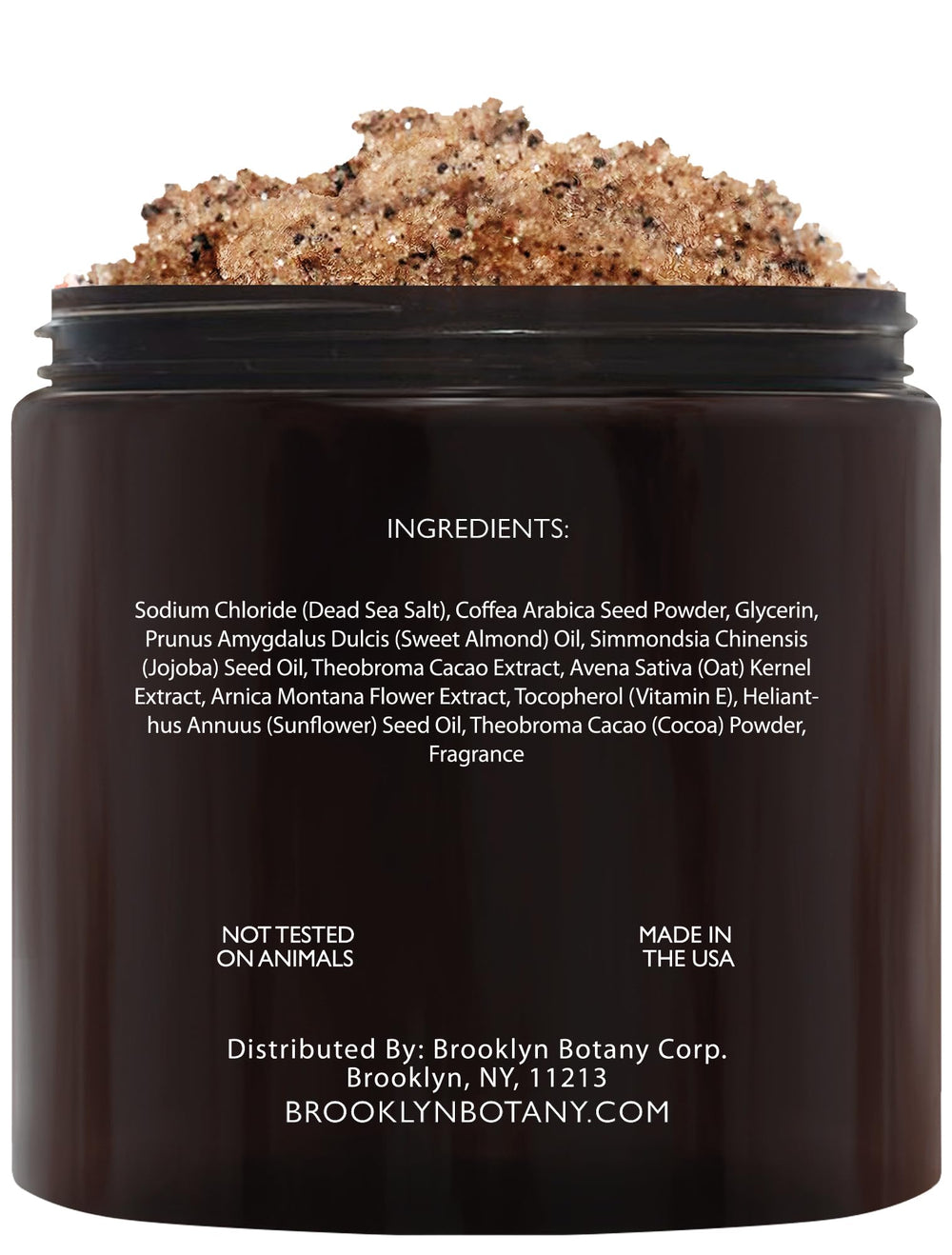 Brooklyn Botany Exfoliante cafe manos: revitaliza la piel de las manos.
