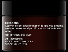 Brooklyn Botany Exfoliante Labial Textura Cremosa, experiencia de uso cómoda y agradable.