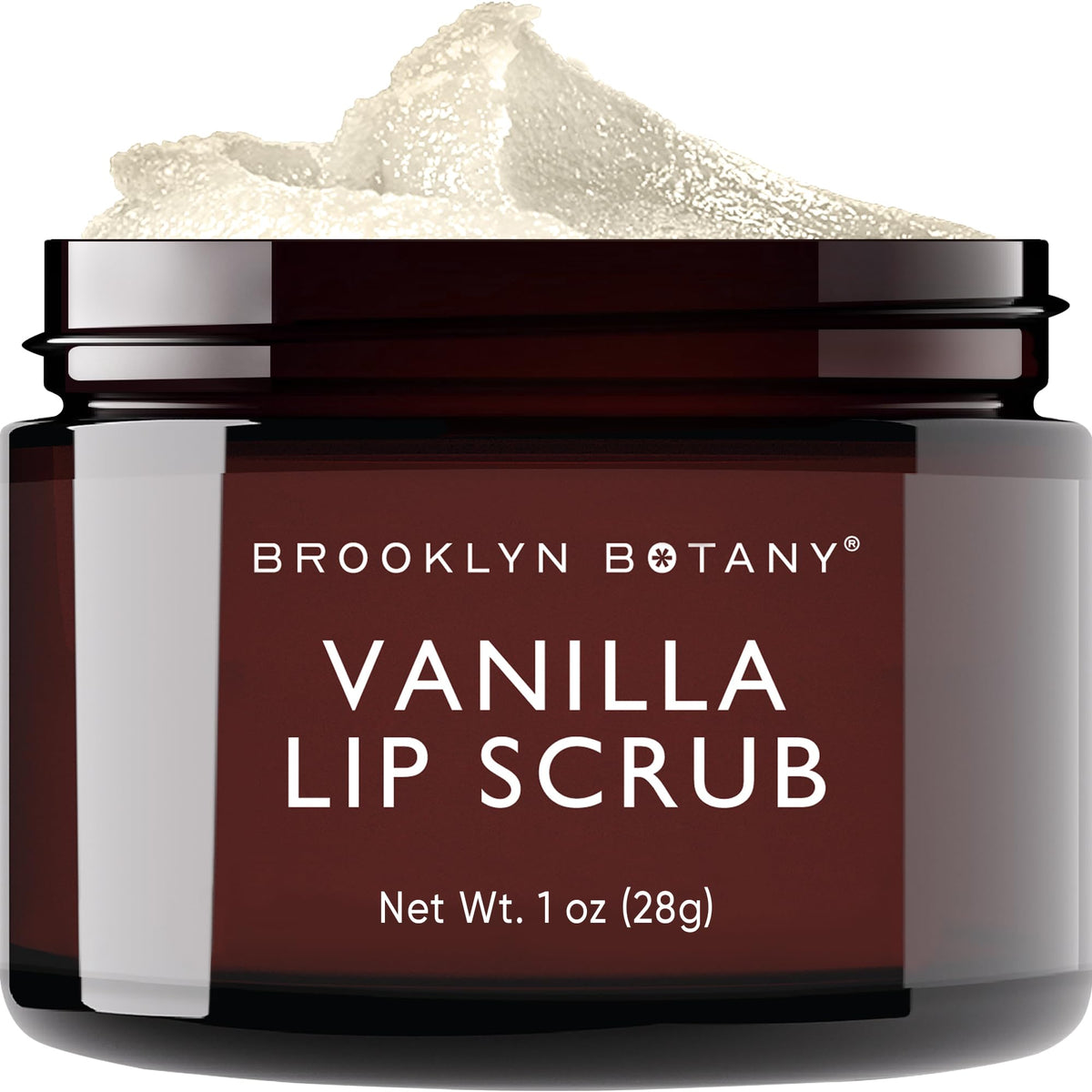 Brooklyn Botany Exfoliante labial 1oz para suavizar labios y remover células muertas