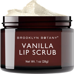 Brooklyn Botany Exfoliante labial 1oz para suavizar labios y remover células muertas