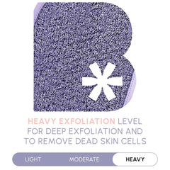 Brooklyn Botany Mitts en la ducha, limpia la piel con exfoliante