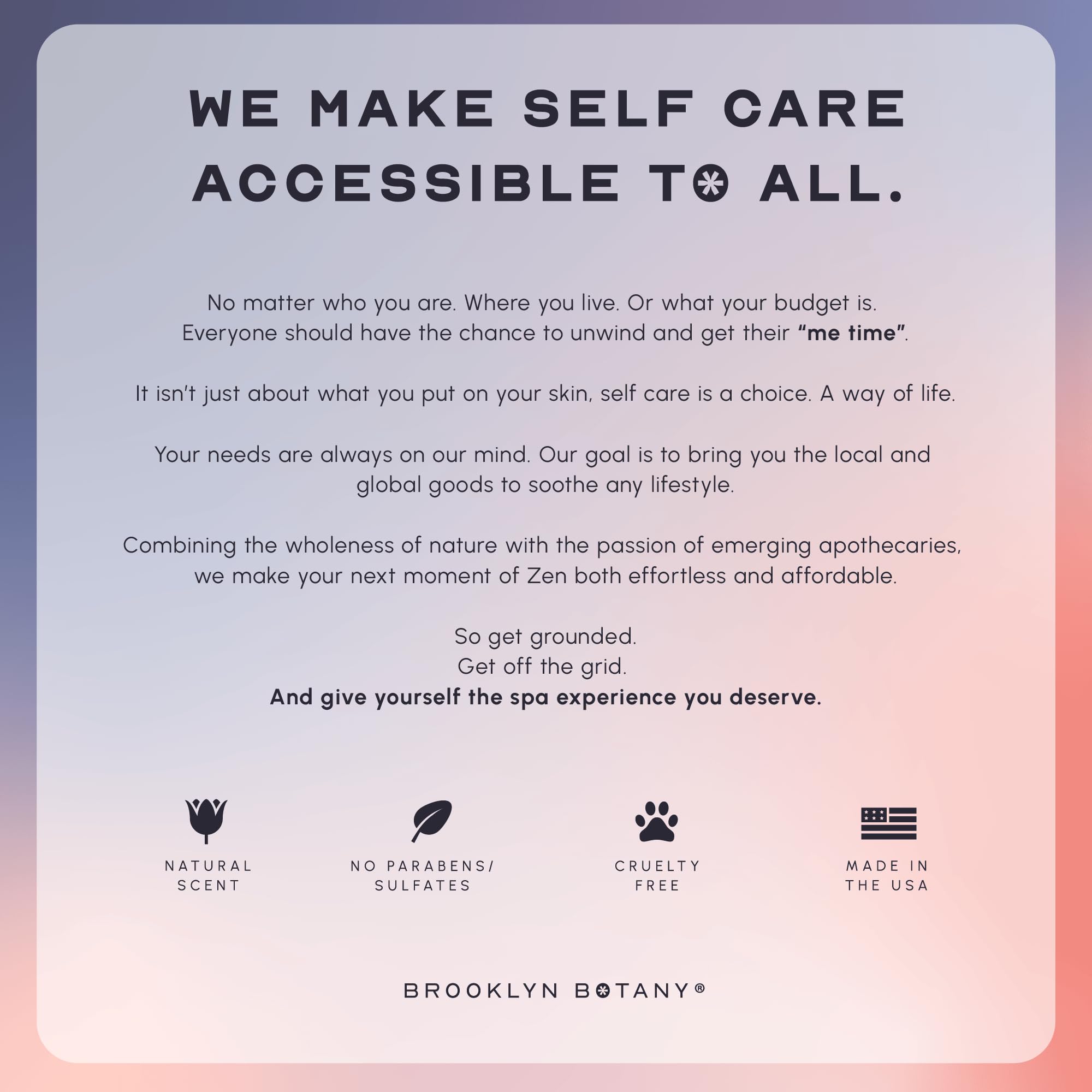 Regalo de belleza Brooklyn Botany para piel radiante.