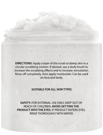 Brooklyn Botany textura cremosa de exfoliante coco para piel suave.