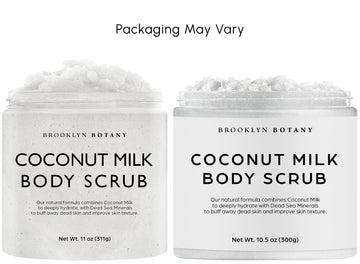 Brooklyn Botany uso para pies con exfoliante de coco para suavidad.