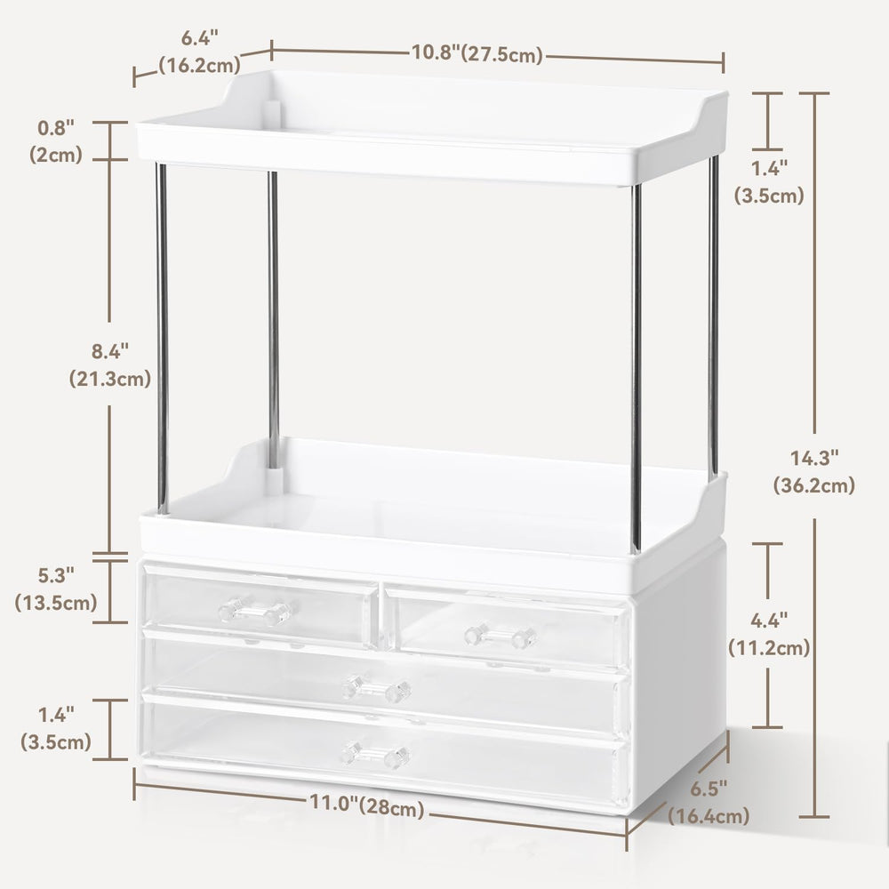 Brothersbox tocador compacto, ideal para la vanidad diaria.