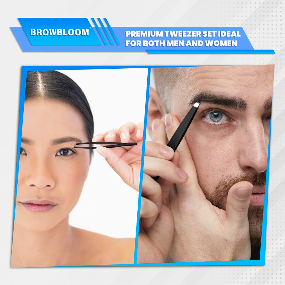 BROWBLOOM pinzas de alta durabilidad y resistencia a la oxidación.