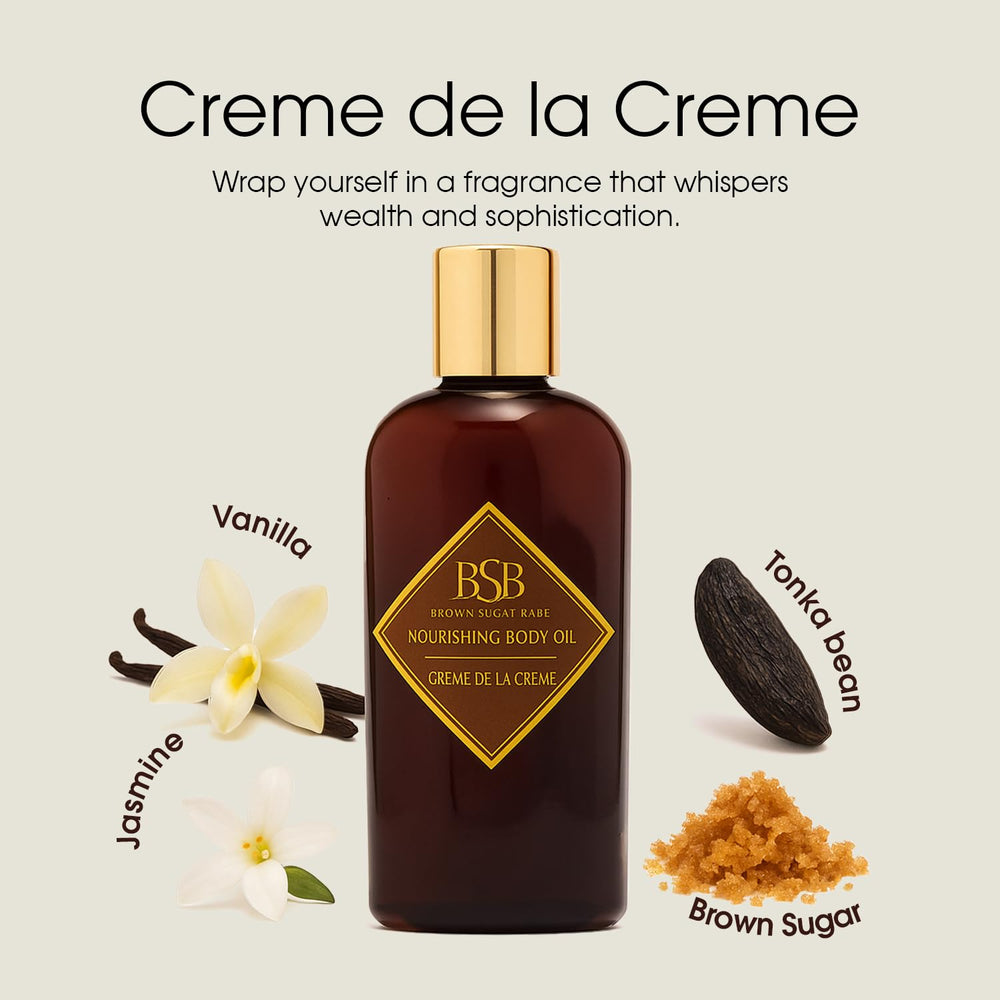Emballage luxueux de Brown Sugar Babe Crème de la Crème.