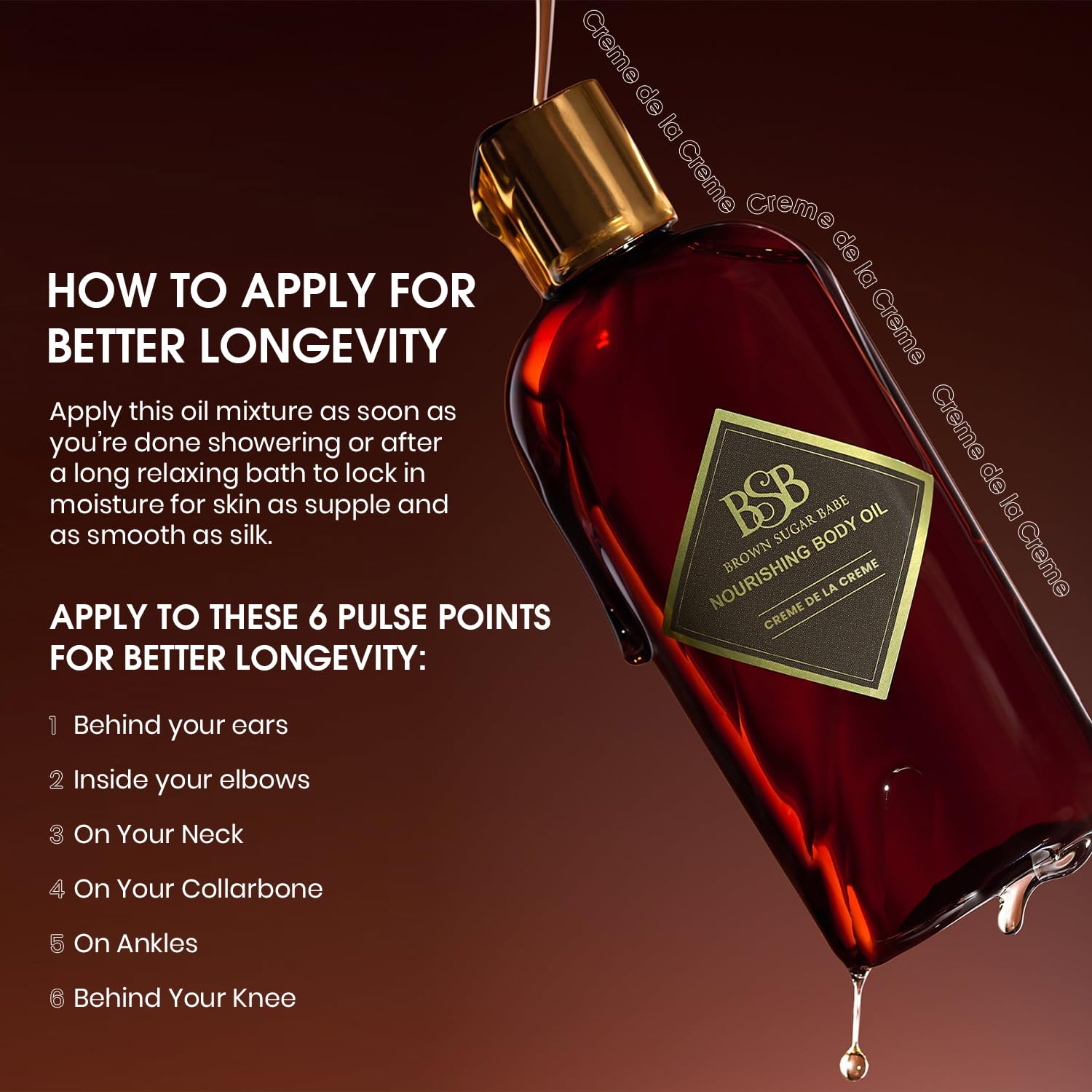 Huile Olive pour peau souple et bien hydratée.