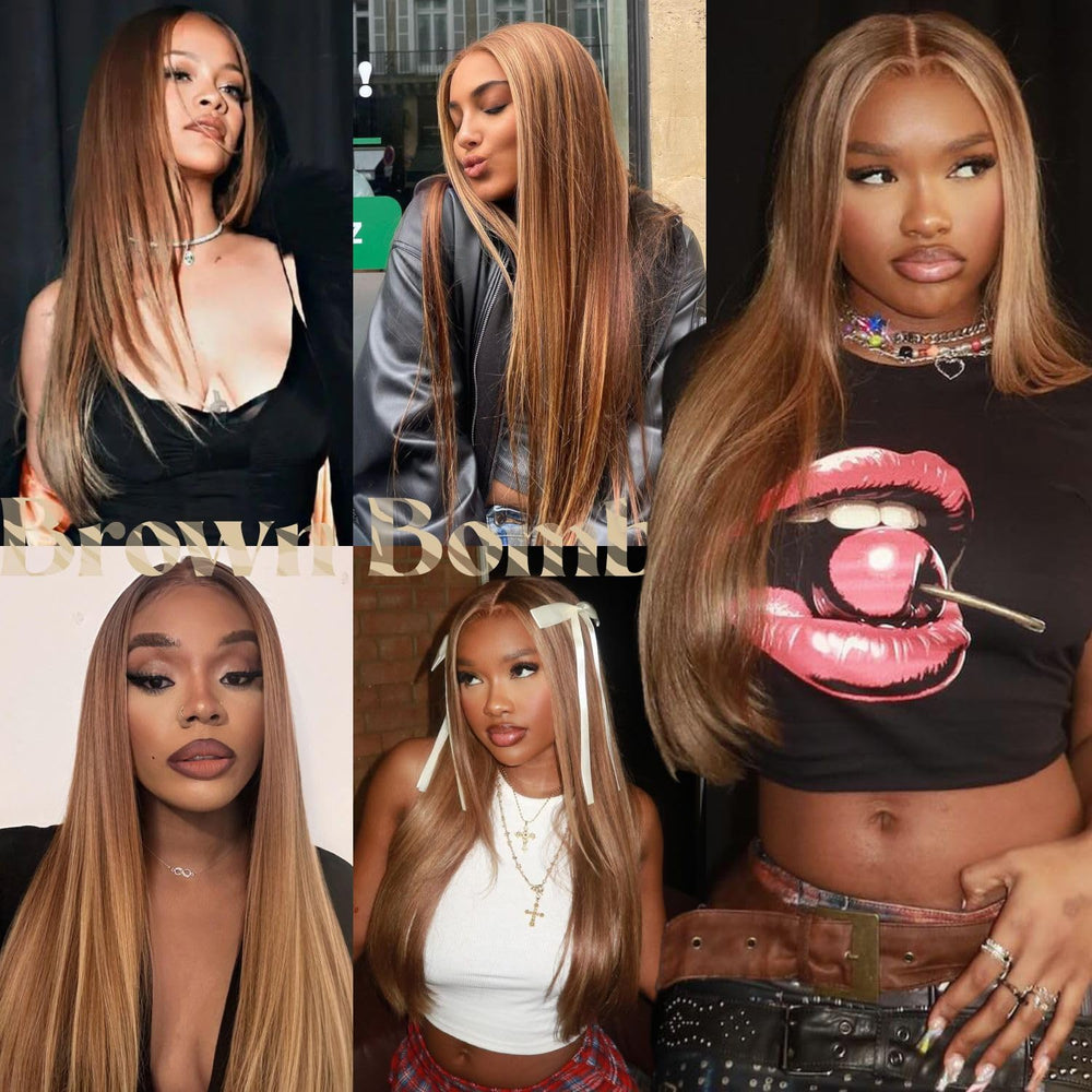 BrownBomb degradado de color y capas con efecto realista