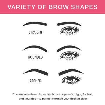 BrowPro Simone: sello cejas redondeadas para un acabado suave y equilibrado.