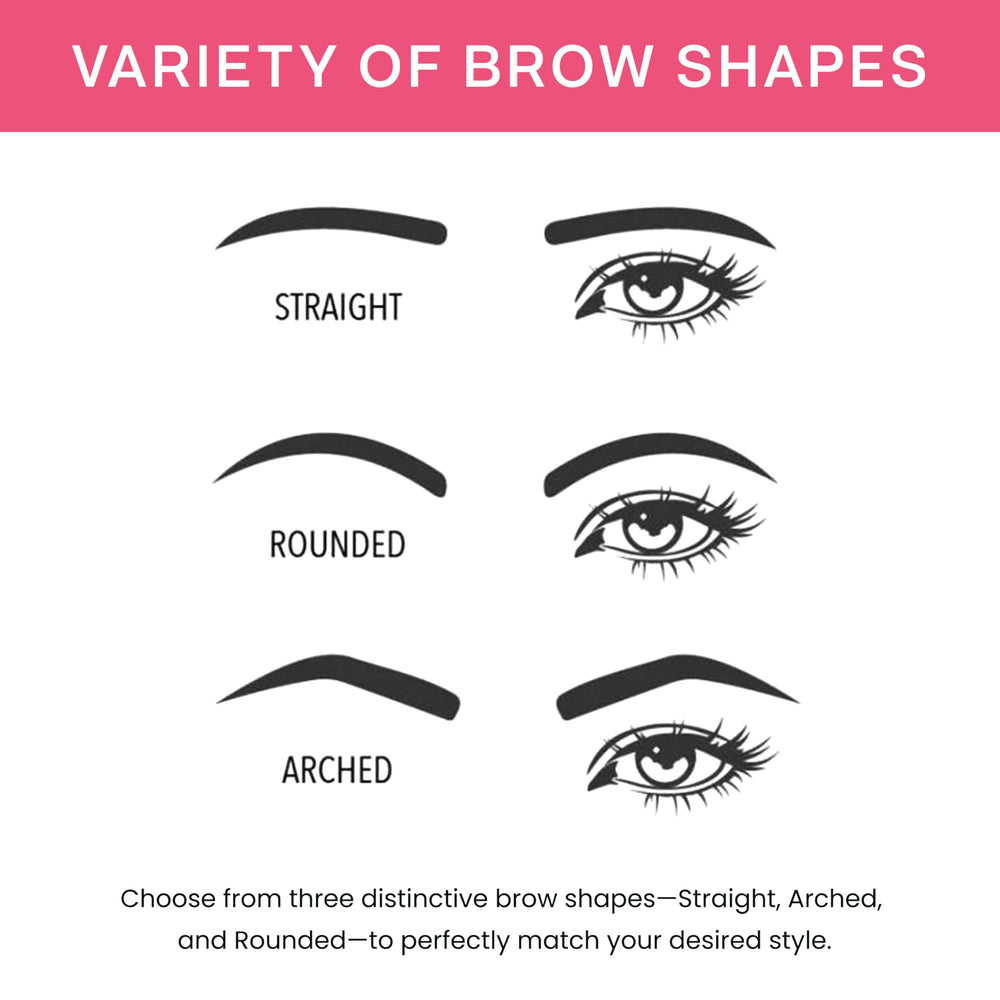 BrowPro Simone: sello cejas redondeadas para un acabado suave y equilibrado.