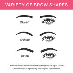BrowPro Simone: sello cejas redondeadas para un acabado suave y equilibrado.