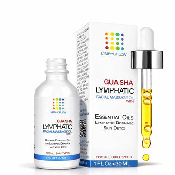 Bruizex Gua Sha para rostro, deslizamiento suave para drenaje linfático.