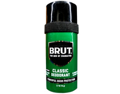 BRUT Classic pack de 4 desodorantes, protección duradera para el día