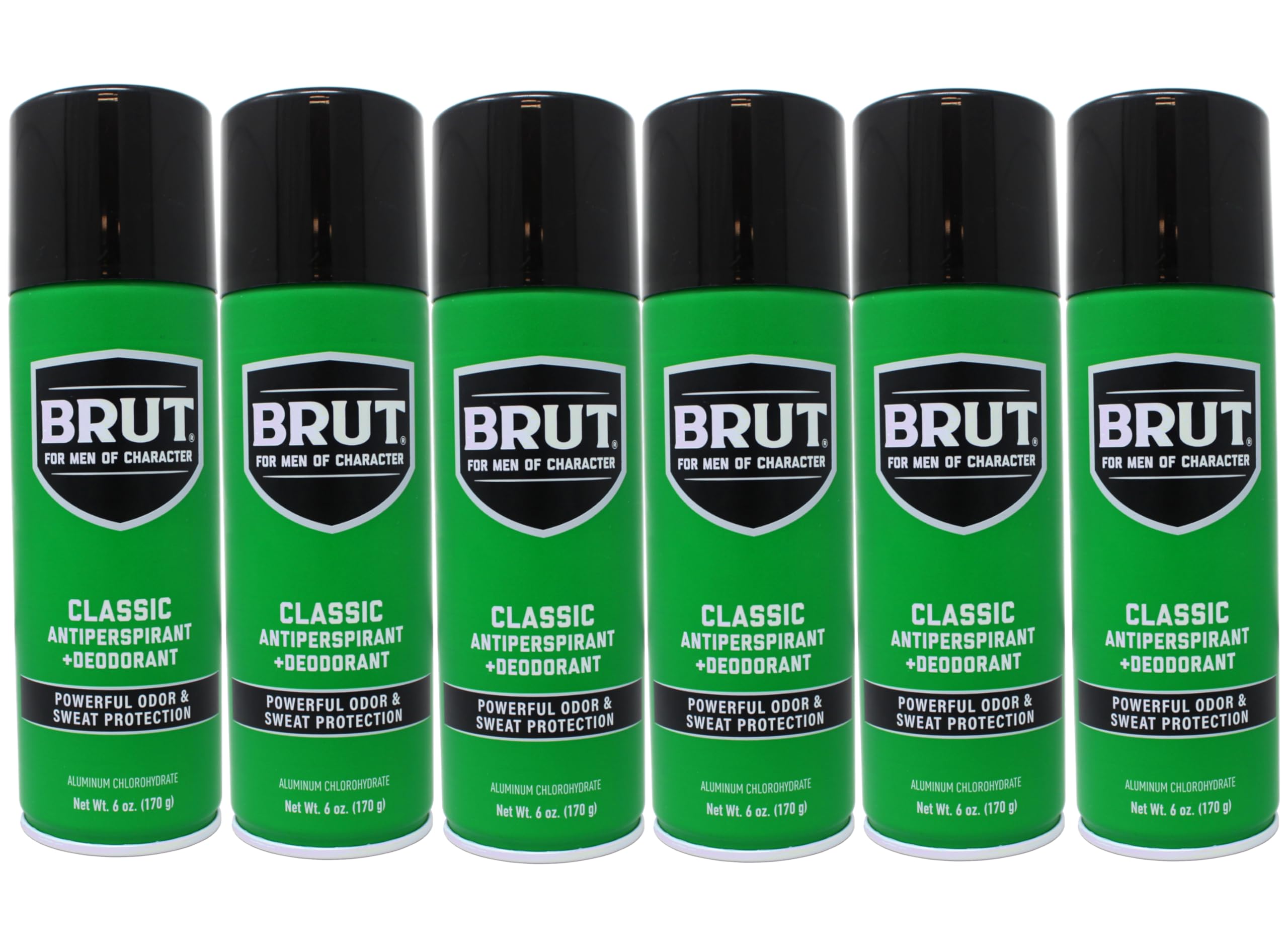 Brut Déodorant aérosol Classique, application rapide pour une journée fraîche.