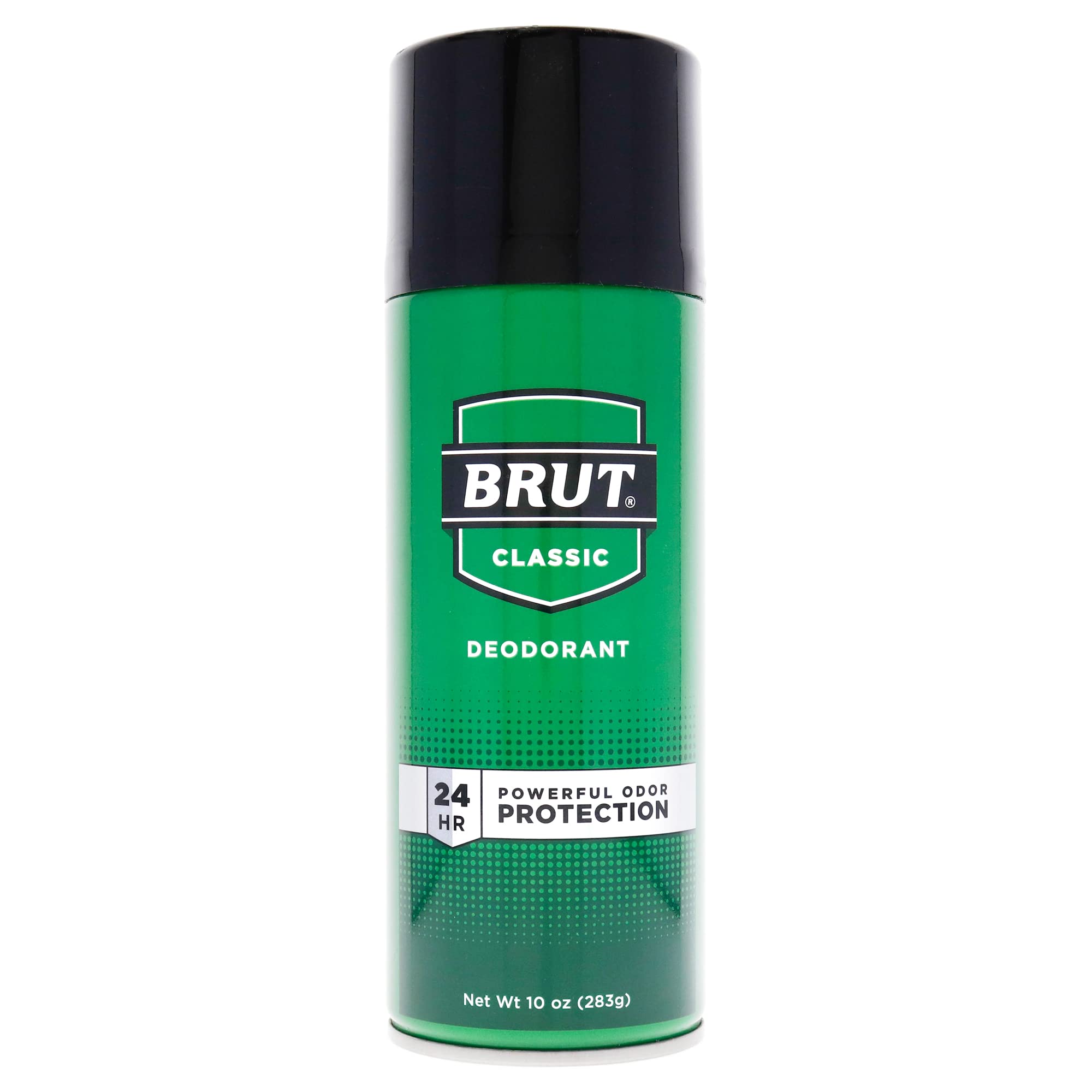 BRUT Desodorante spray clasico, frasco visible, aroma fresco para todo el dia.