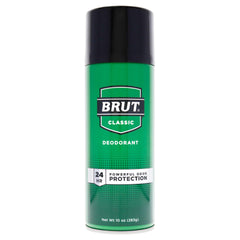BRUT Desodorante spray clasico, frasco visible, aroma fresco para todo el dia.